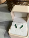 Aretes Esmeralda Baguette - Esm 1Ct/ OA/OB