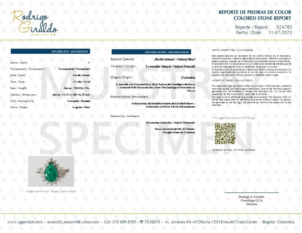 Certificado (8) Ring Pear ECOL 7.85Ct-D 0.57Ct-6.36g WG.webp
