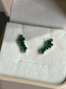 Aretes Esmeralda Baguette - Esm 1Ct/ OA/OB