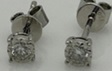 [173] Aretes Diamante Redonda - D 0.15Ct/ OB