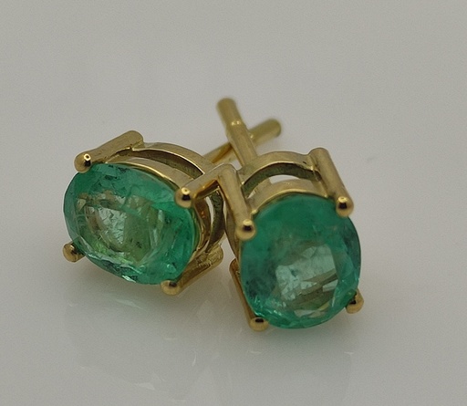 [180] Arete Esmeralda Oval - OA 18K